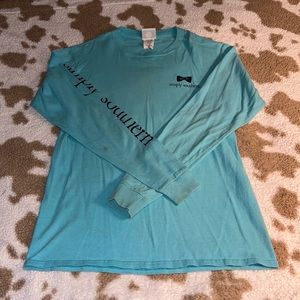 Light blue, simply southern persuit of preppiness, tee-shirt, size small